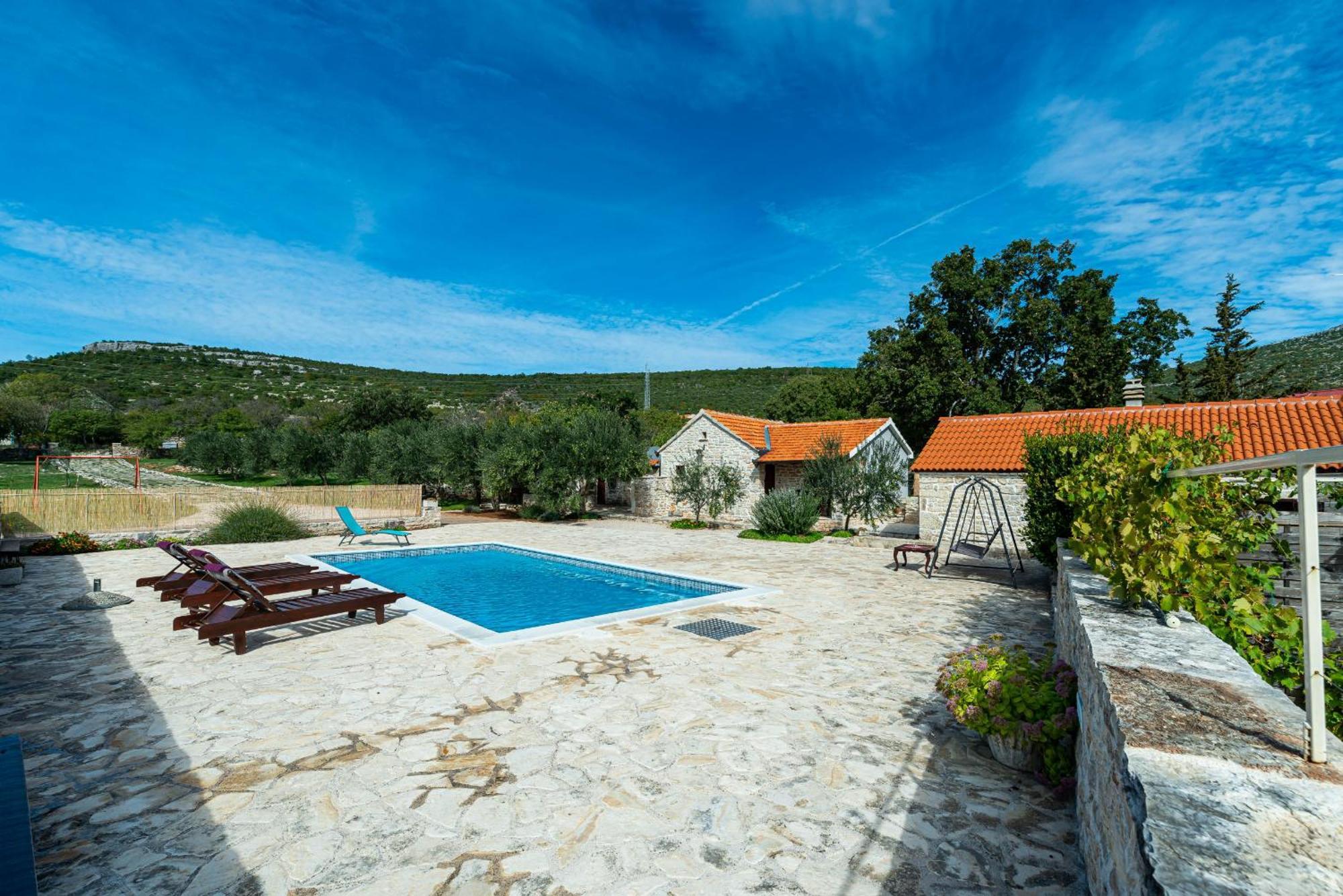 Dalmatian Country House Irena Bruska Buitenkant foto