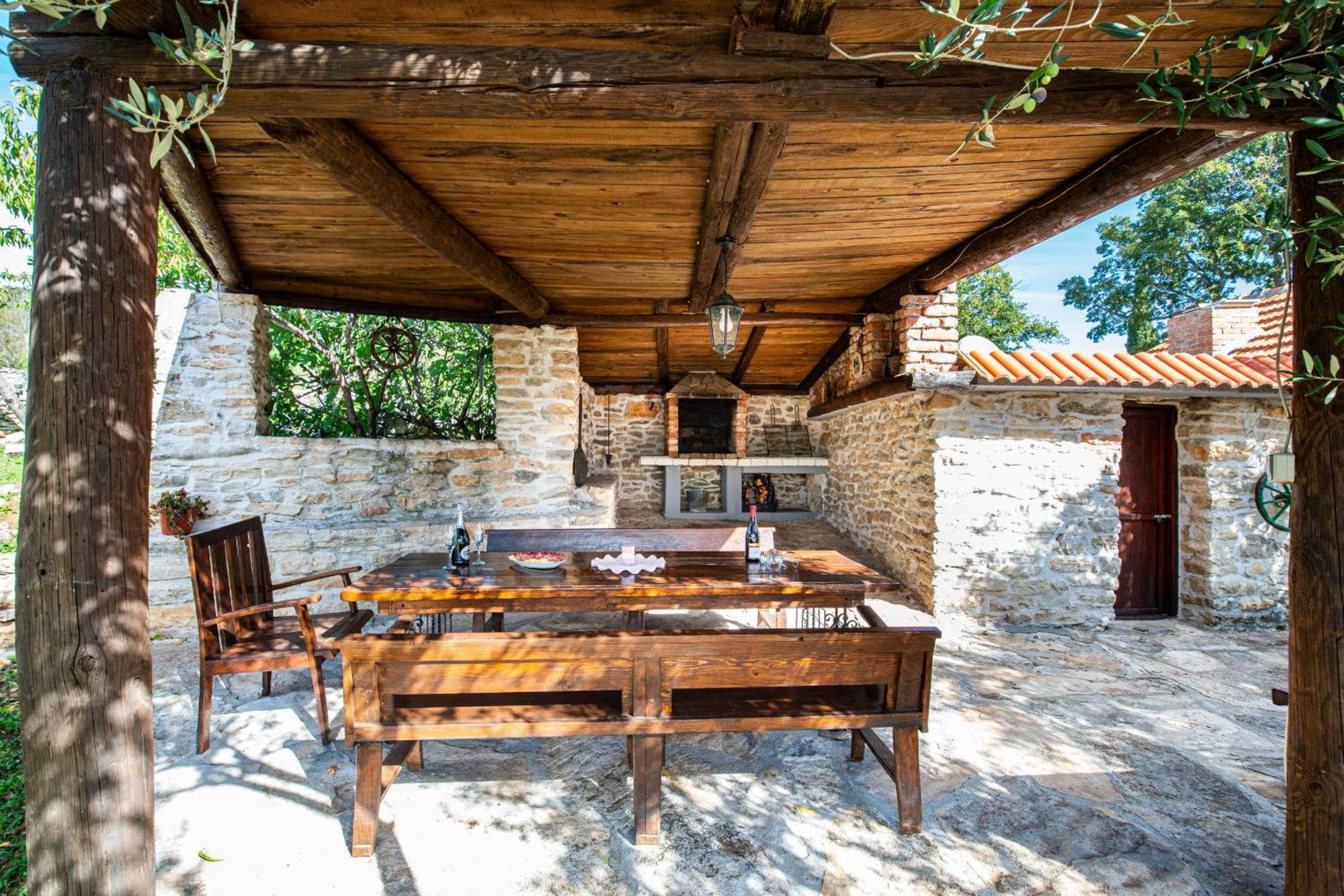Dalmatian Country House Irena Bruska Buitenkant foto