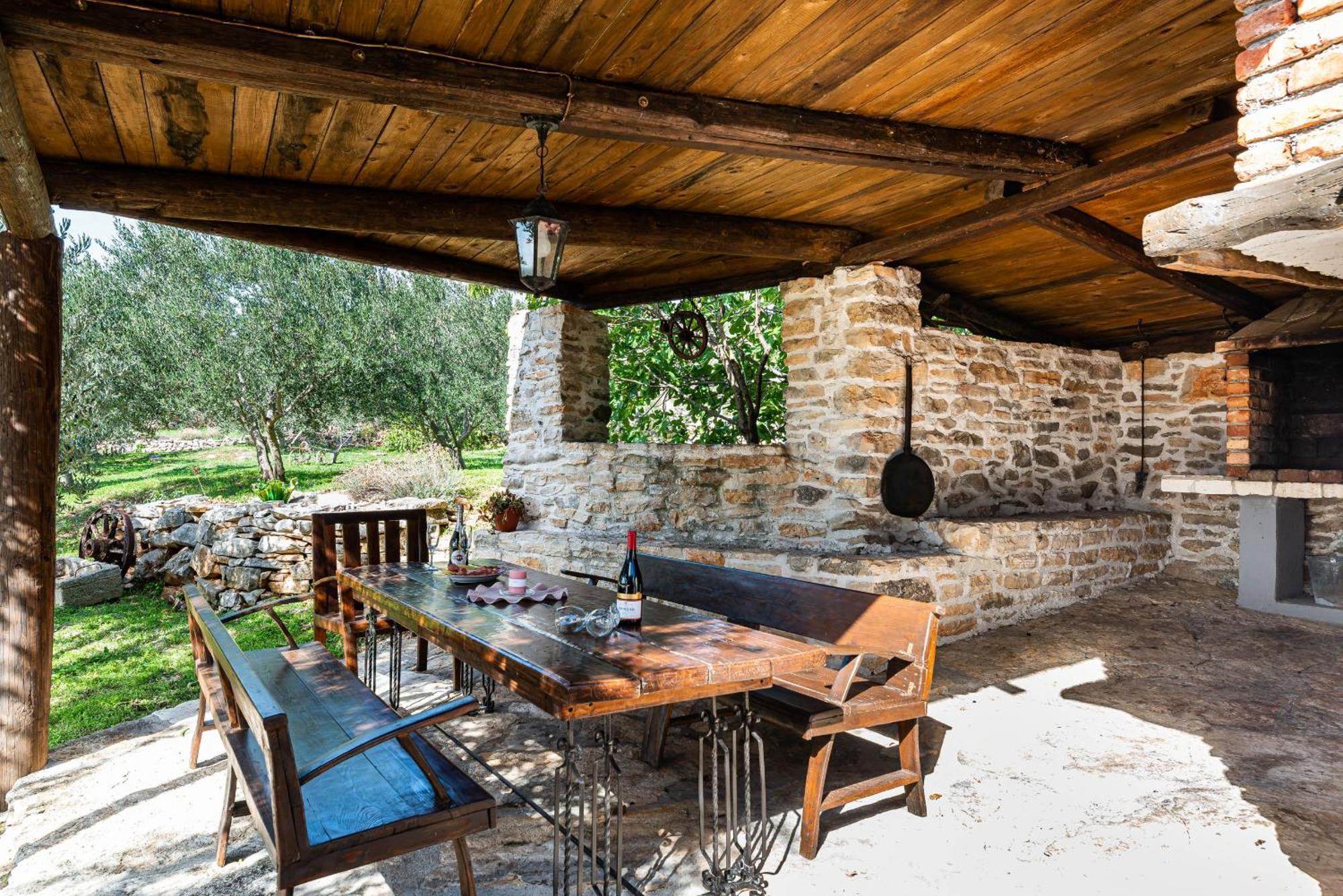 Dalmatian Country House Irena Bruska Buitenkant foto