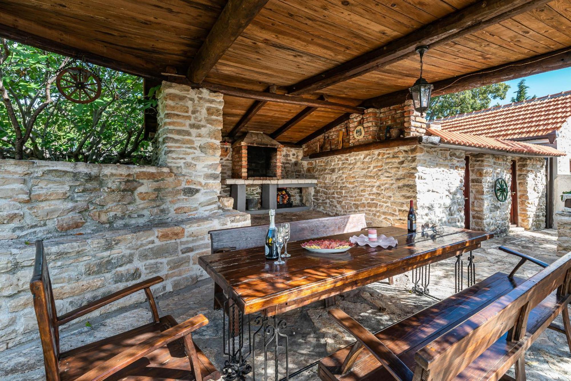 Dalmatian Country House Irena Bruska Buitenkant foto